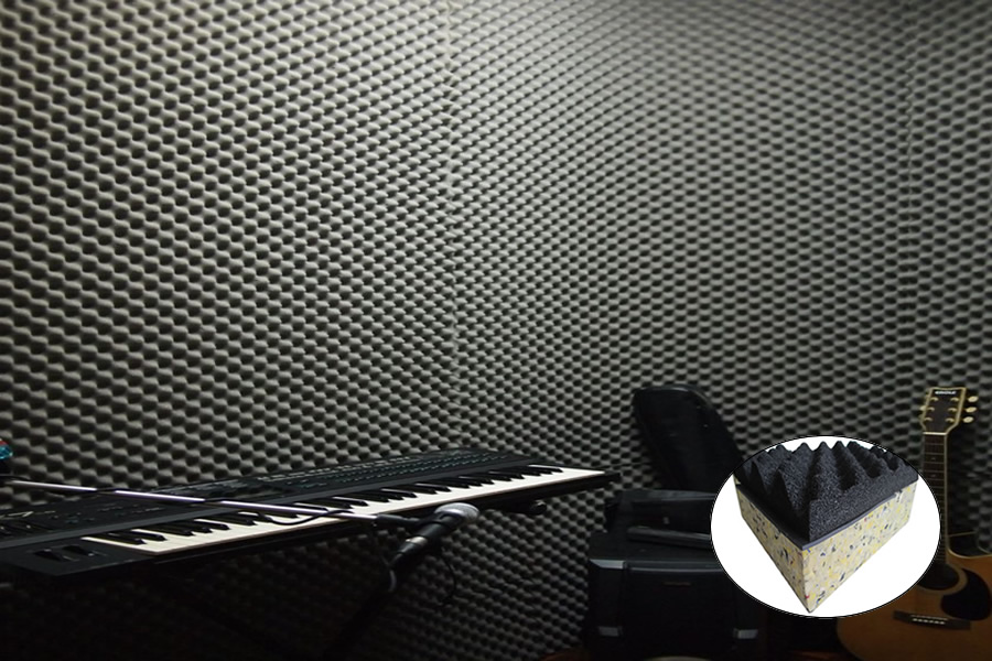 Müzik Odası Bariyerli Akustik Süngerpan Uygulaması