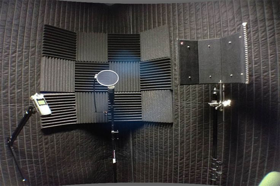 Ses Kayıt Odası Akustik Zigzag Sünger Uygulaması
