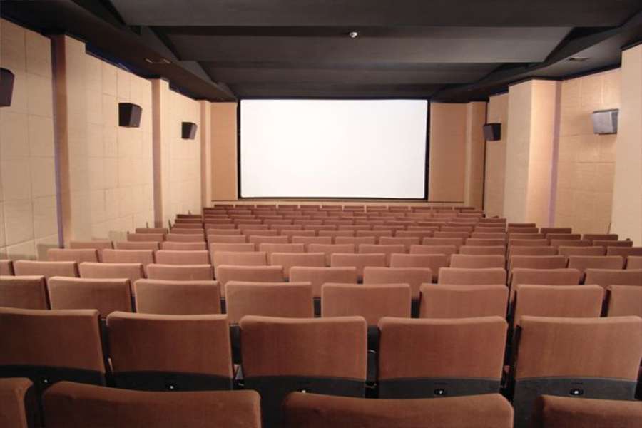 Sinema Salonu Ses Emici Kumaş Kaplı Panel Uygulaması